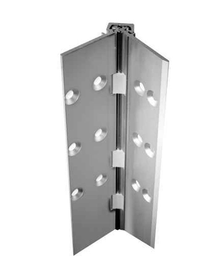 ABH ABH A160HD / A160LL Aluminum Continuous Gear Hinges Full Mortise 3/32" Inset - EFCO Hole Pattern ABH-A160HD/A160LL