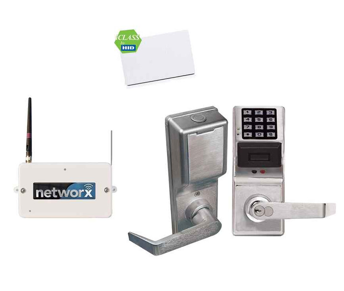 Alarm Lock Alarm Lock PDL8200 Series - Networx Advanced Electronic Wireless Networking Locks with iClass HID Reader Built-in ALA-PDL8200