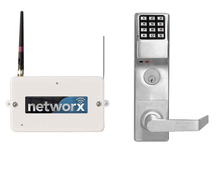 Alarm Lock Alarm Lock ETDLN Series - Trilogy Networx Wireless Access Lock Exit Device Trim with Digital Keypad Only ALA-ETDLN