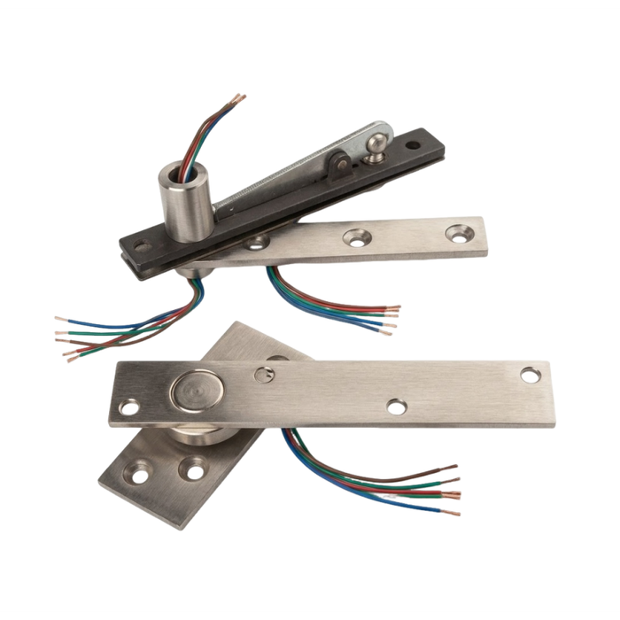 ABH E0128 Electrified Pivot Set Center Hung with Power Transfer for Doors Up to 250 lbs