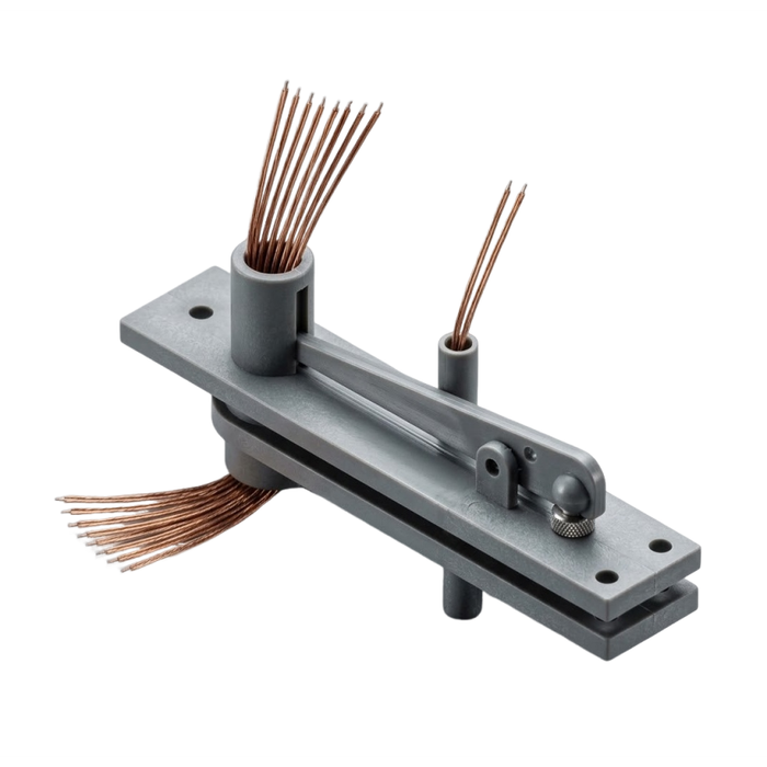 ABH CME0340 Electrified Top Pivot - Center Hung Heavy Duty with Concealed Magnetic Monitor