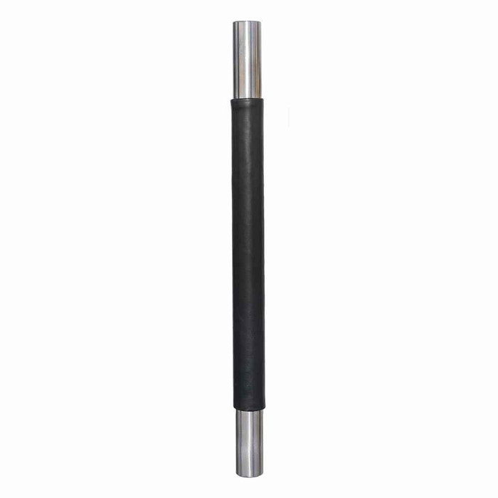 Trimco Trimco AP633 1-1/2" Diameter Leather Wrapped Architectural Ladder Pull Straight Offset Standoffs Square Ends TRI-AP633