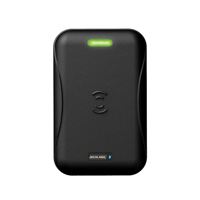 Schlage Electronics MTB15 Single-Gang Mount, Mobile-Enabled, Multi-Technology Reader, Black