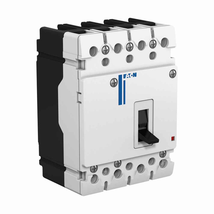 Eaton PDG14K0050TFFJ Power Defense molded case circuit breaker, Globally Rated, Frame 1, Four Pole (100% N), 50A, 50kA/480V, T-M (Fxd-Fxd) TU, Standard Line and Load (PDG1X4T125)