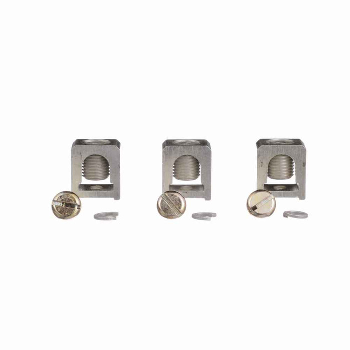 Eaton PDG1X3TA125 molded case circuit breaker accessory terminal, PDG1 Tunnel Terminal (Al) 125 amps, AWG 14-1/0, 3 poles