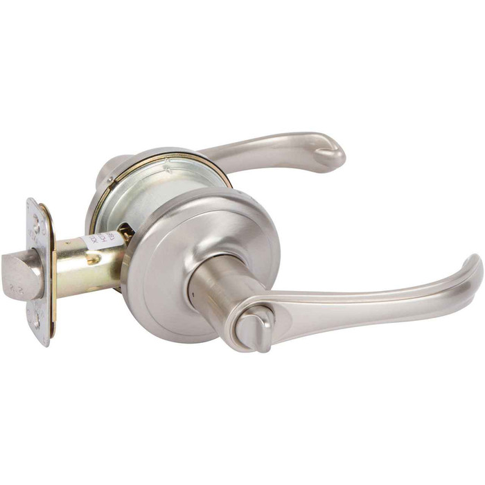 Delaney Hardware Delaney Voncet - Grade 2 Privacy Leverset, Satin Nickel (US15) DLY-322420
