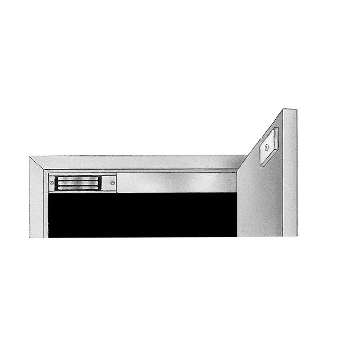 DynaLock 3650 Series CLH - RHR 30” to 48” Single Horizontal Lock - Single Door. Mini, Custom Length Housing