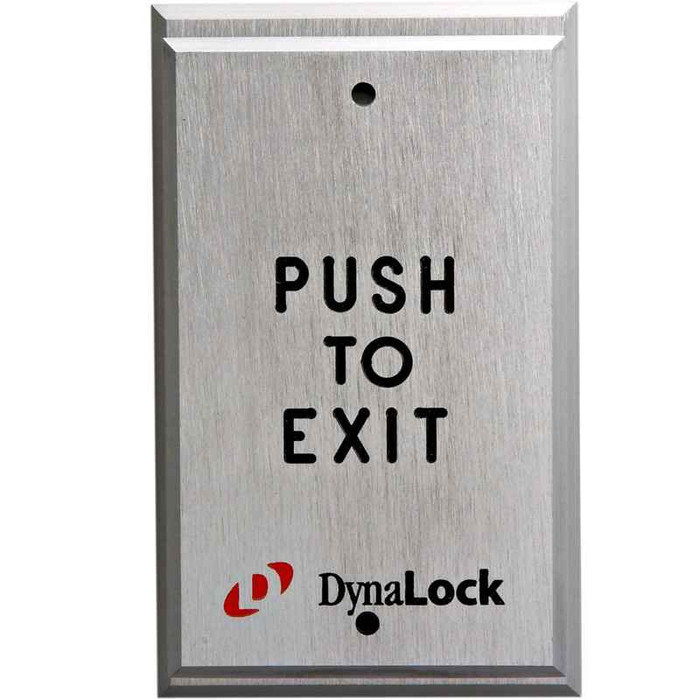 DynaLock DynaLock 6740 Series Pushplates, Single Gang, Momentary DPDT DYK-6740