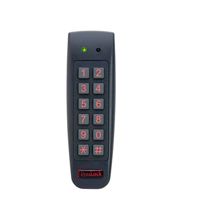 DynaLock DynaLock 7450 Narrow Mullion Design-2x6 Matrix Keypad DYK-7450