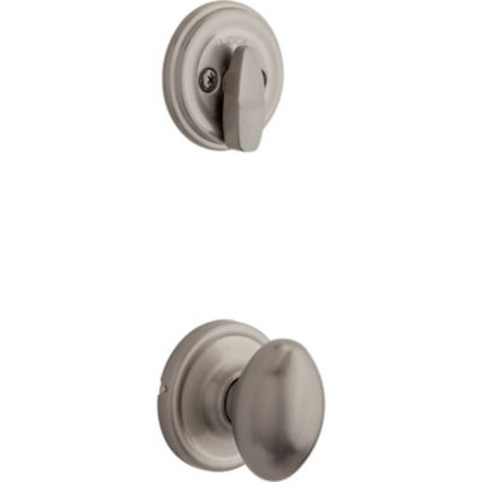 Kwikset Kwikset 966L Laurel and Deadbolt Interior Pack - Deadbolt Keyed One Side - for Signature Series 800 and 687 Handlesets KWI-966L