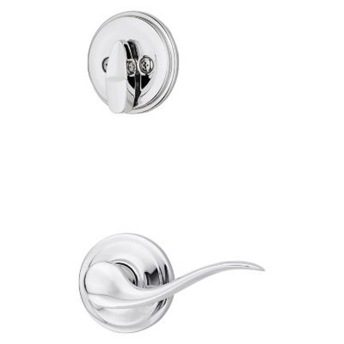 Kwikset 966TNL Tustin and Deadbolt Interior Pack - Deadbolt Keyed One Side - for Signature Series 800 and 687 Handlesets KWI-966TNL