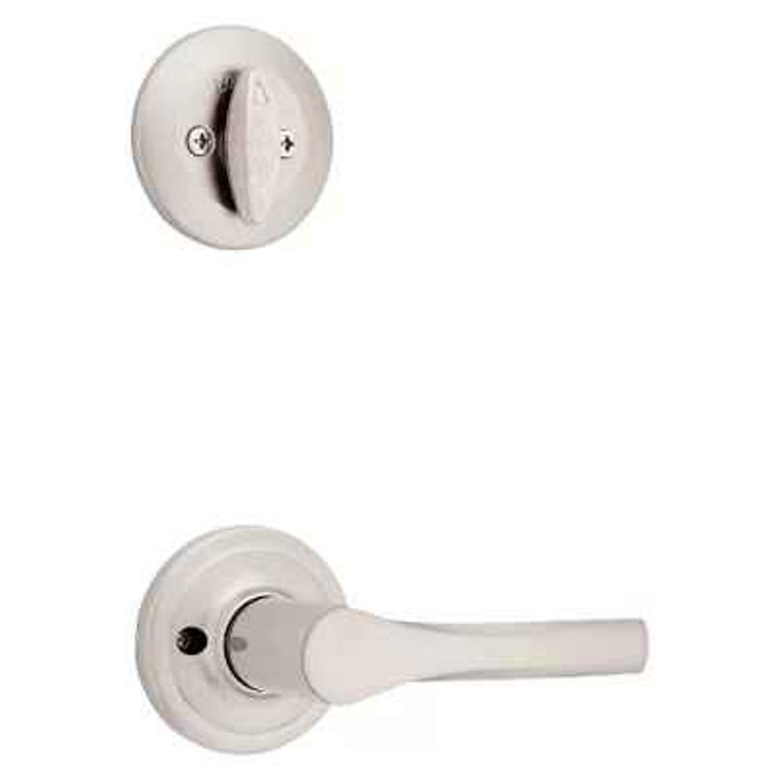Kwikset 966HYL Henley and Deadbolt Interior Pack - Deadbolt Keyed One Side - for Signature Series 800 and 814 Handlesets KWI-966HYL