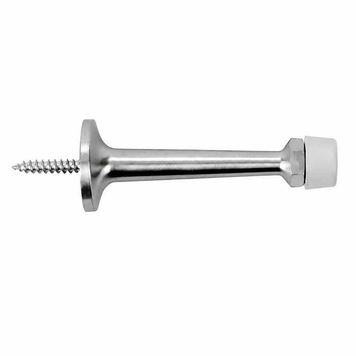 Don-Jo 1506 Rigid Base Door Stop in Cast Aluminum and Cast Brass