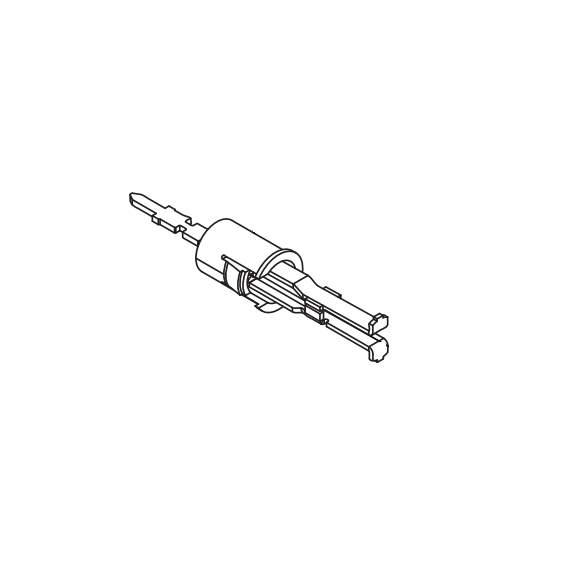 Schlage Commercial N123-087 Push Button Plunger Bar (ND85)