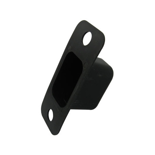 Schlage Residential B520-283 Dust Box for Deadbolt Strikes, 2-3/4" x 1-1/8" x 15/16" Deep, black plastic