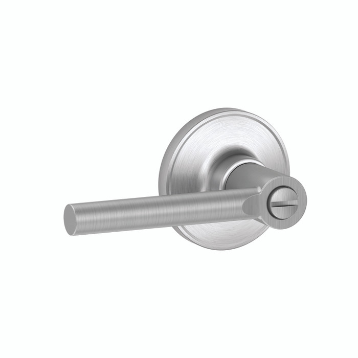 Schlage Residential J40 - Broadway Lever Privacy Lock with 16254 Latch and 10101 Strike
