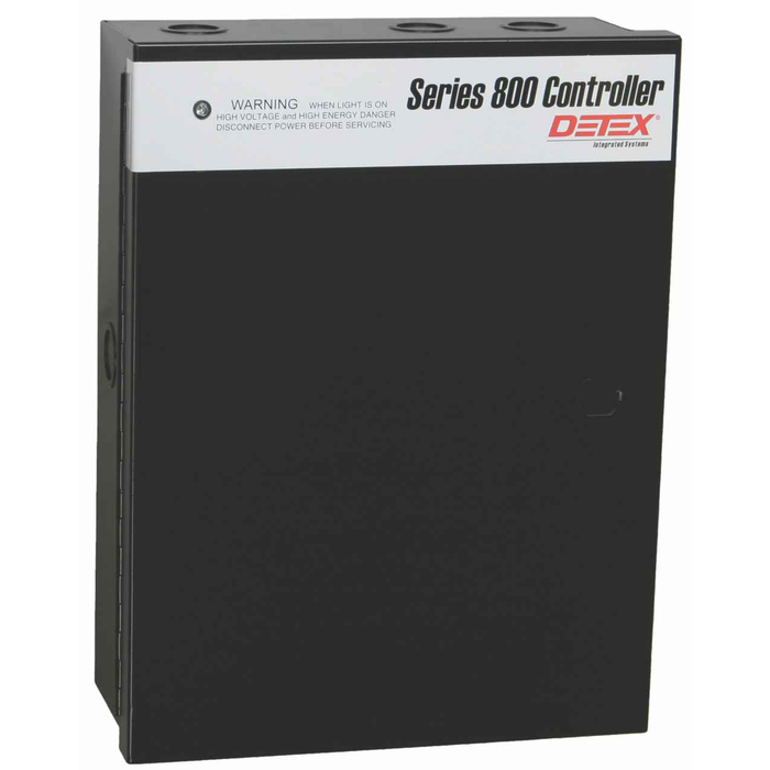 Detex 11-800 Series Universal Logic Controller with 120VAC/24VDC Power Supply and Battery Backup