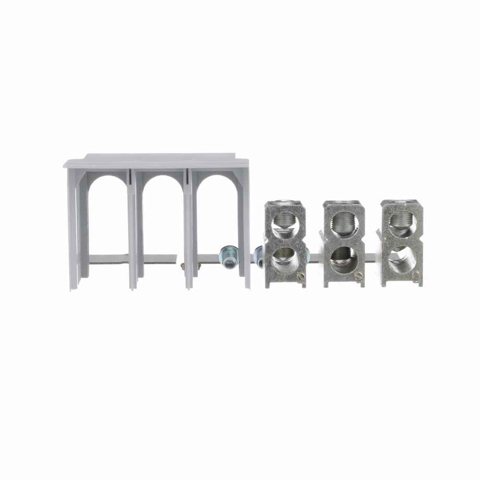 Eaton PDG3X4T630CW Power Defense molded case circuit breaker accessory terminal, Terminal, Four-pole, (2) AWG 2-500, PD3 Global, Power Defense, Frame J-K, Power Defense, Tunnel control wire terminal, Frame 3