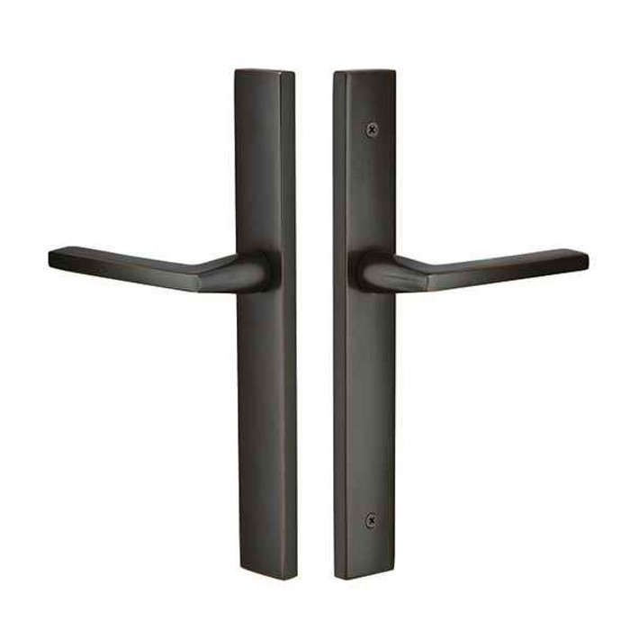 Emtek Emtek 8046 STRETTO Narrow Trim Lockset, 1-1/2" x 11" Modern Rectangular Non-Keyed, Brass Tubular, Dummy Pair EMTEK-8046