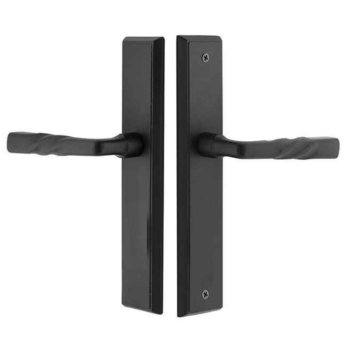 Emtek Emtek 5045 STRETTO Narrow Trim Lockset, 2" x 10" Rectangular Non-Keyed, Brass Tubular, Dummy Pair EMTEK-5045