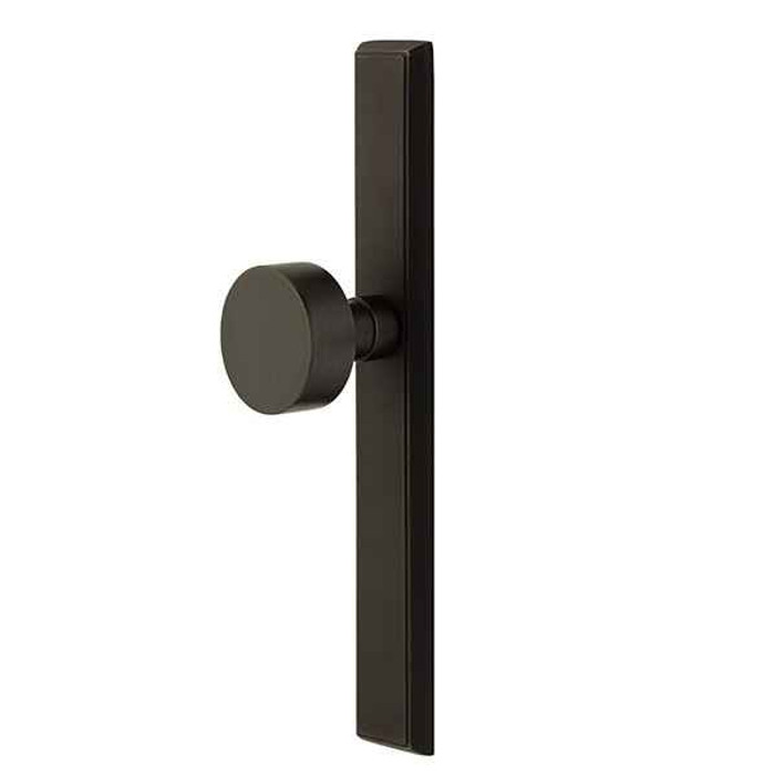 Emtek Emtek 5043 STRETTO Narrow Trim Lockset, 1-1/2" x 11" Rectangular Non-Keyed, Brass Tubular, Dummy Single Sided EMTEK-5043