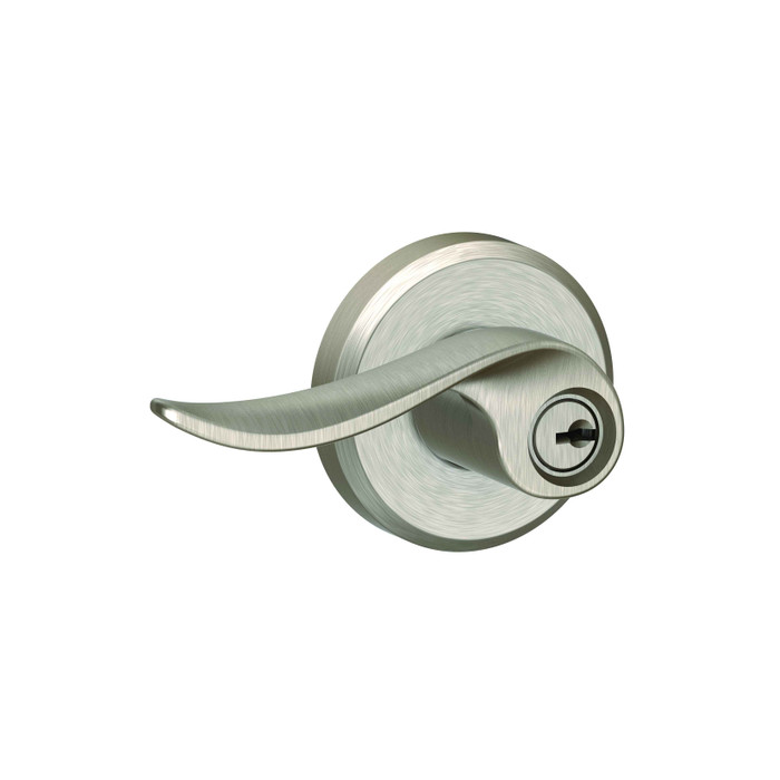 Schlage Residential Schlage Residential F51A - Entry Lock - Sacramento Lever, C Keyway with 16211 Latch and 10063 Strike SCR-F51A-KEYED-SAC