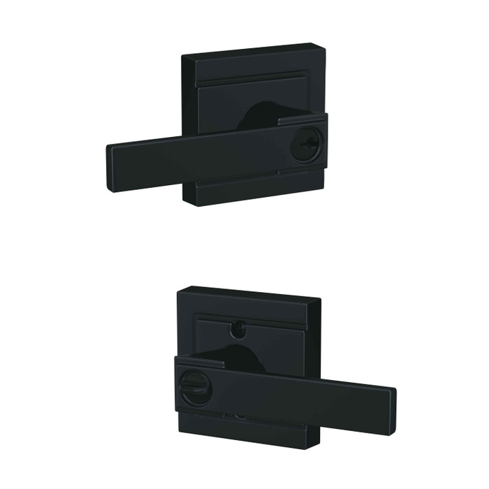Schlage Residential Schlage Residential F51A - Entry Lock - Northbrook Lever, C Keyway with 16211 Latch and 10063 Strike SCR-F51A-KEYED-NBK