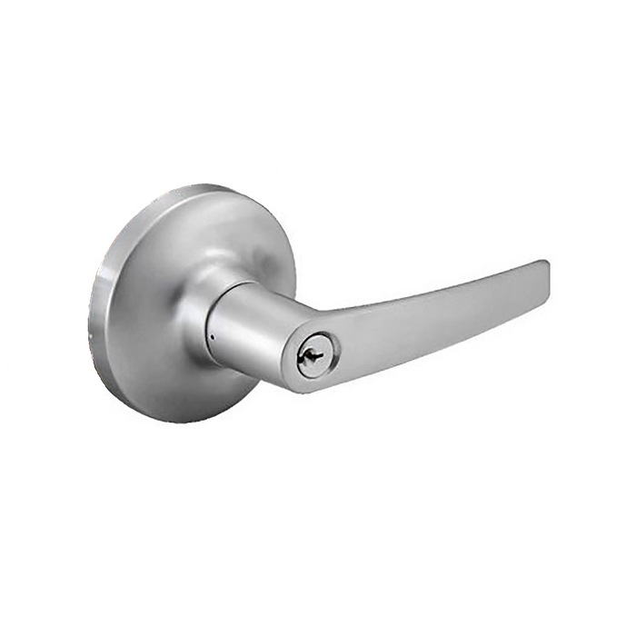 Delaney 504L - MD Style Lever Exit Device Exterior Trim - Night Latch Function