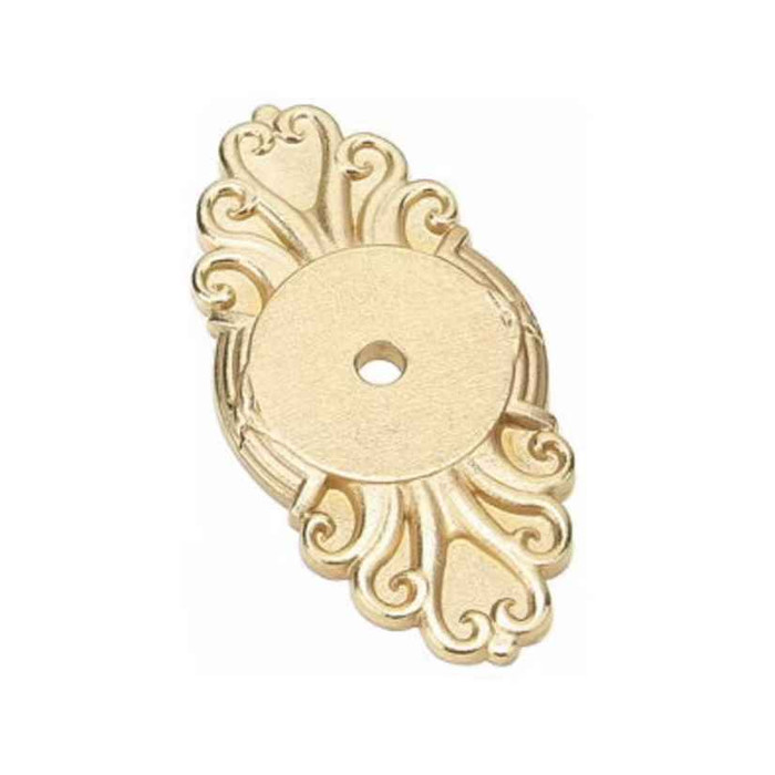 Emtek Emtek Ribbon & Reed Backplate for Cabinet Knob EMTEK-RIBBON-AND-REED-BACKPLATE-FOR-CABINET-KNOB
