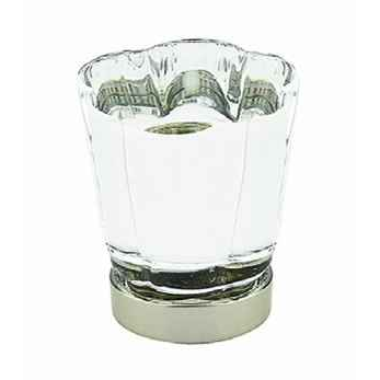 Emtek Forza Glass Cabinet Knob, Schaub Collection