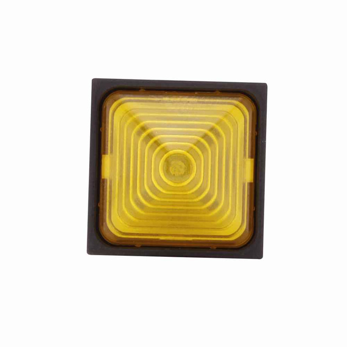 Eaton Q18LTR-GE RMQ 16 modular pushbutton, Illuminated, 18 x 18 mm faceplate, Yellow, Maintained