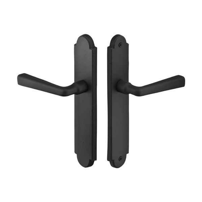 Emtek Emtek 1182 Multi Point Lock Trim (Door Config #1) - Brass Plates, Concord Style (2" x 10.5"), Non-Keyed Passage EMTEK-1182