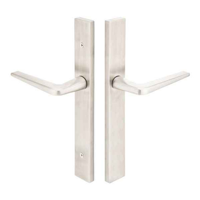 Emtek Emtek 11A2 Multi Point Lock Trim (Door Config #1) - Stainless Steel Plates, Modern Style (1.5" x 11"), Non-Keyed Passage EMTEK-11A2-SS