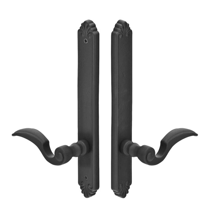 Emtek Emtek 1232 Multi Point Lock Trim (Door Config #2) - Lost Wax Cast Bronze Plates, Tuscany Style (1.5" x 11-1/8"), Non-Keyed Passage EMTEK-1232
