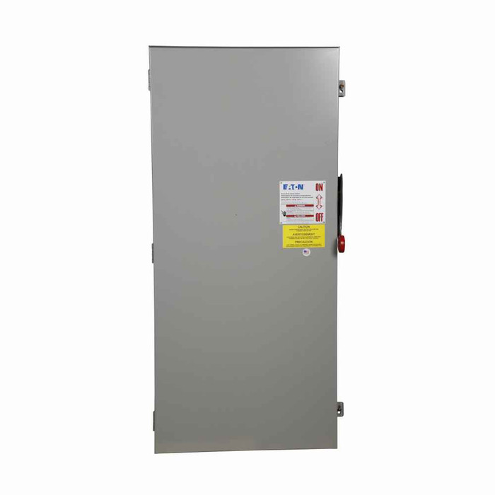 Eaton DH365URK2-CSA Custom single-throw non-fused safety switch, Single-throw, 400A, NEMA 3R, Painted galvanized steel, Class H fuses, Non-fusible, Three-pole, Three-wire, K-Series