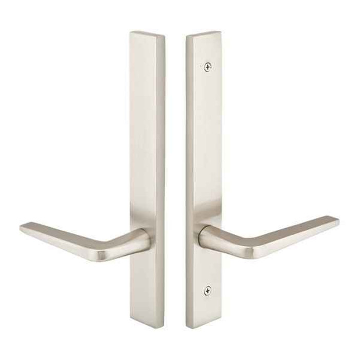 Emtek Emtek 13A2 Multi Point Lock Trim (Door Config #3) - Brass Plates, Modern Style (1.5" x 11"), Non-Keyed Passage EMTEK-13A2