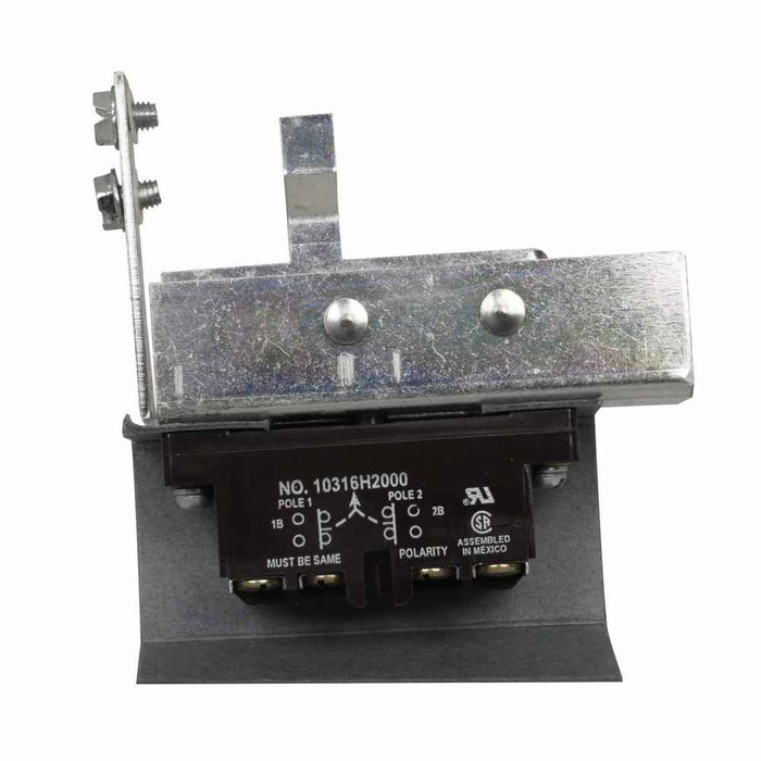 Eaton DS200EK2 safety switch auxiliary contact kit,Auxiliary contact kit,30-100A,600V,Auxiliary contact kit,All switches (except 30-100A GD),All Switches (except 30-100A, General duty),600V,Fusible and non-fusible