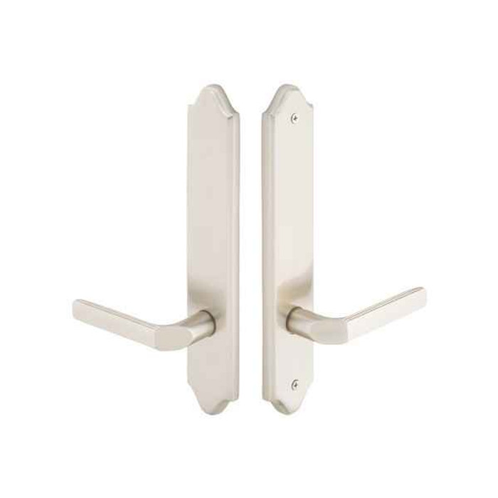 Emtek Emtek 1485 Multi Point Lock Trim (Door Config #4) - Brass Plates, Concord Style (2" x 10.5"), Dummy Pair EMTEK-1485