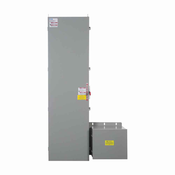 Eaton DT325URKLC quick connect heavy-duty double throw switch,Cam-Lok,400A,NEMA 3R,Three-pole,Series K,240V,Heavy-duty,Double throw,Upper and lower switch: unfused