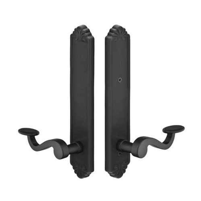 Emtek Emtek 1745 Multi Point Lock Trim (Door Config #7) - Lost Wax Cast Bronze Plates, Tuscany Style (1.5" x 11"), Dummy Pair EMTEK-1745
