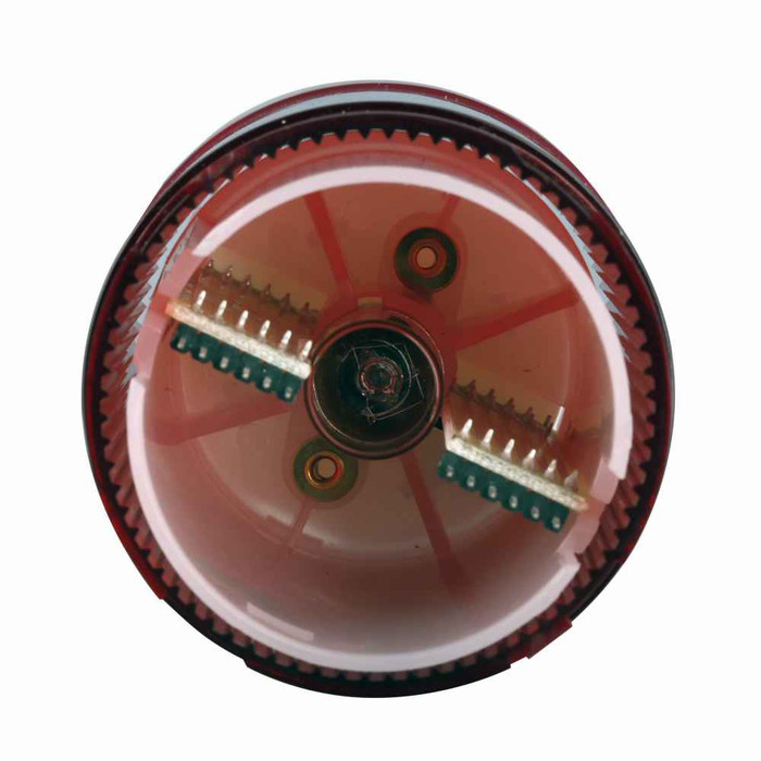 Eaton E26B2V2 E26 stacklight module, Incandescent Light Module, Standard or Flashing, 24 Vac/dc, Red incandescent