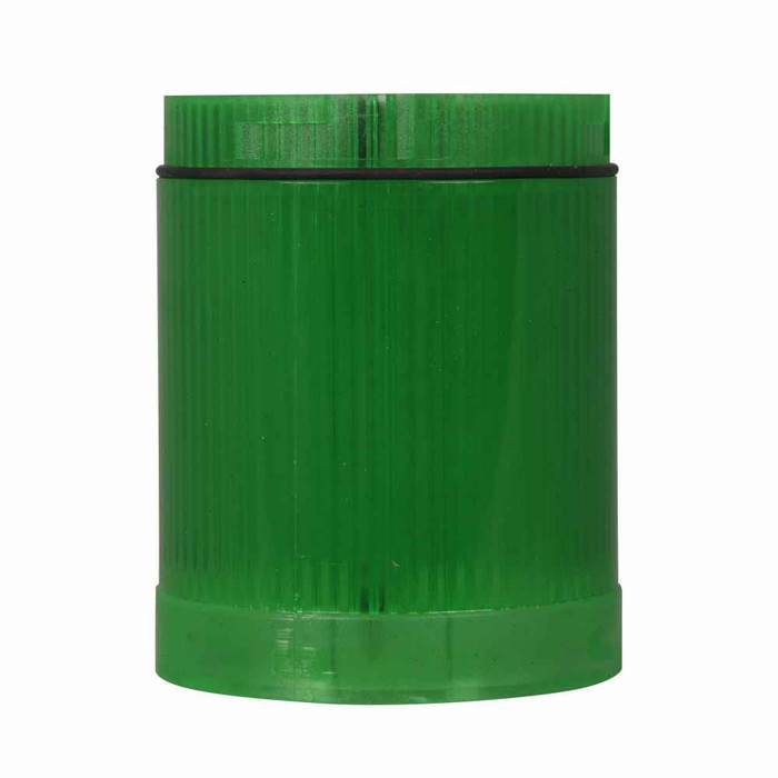 Eaton E26BUV2 E26 stacklight module, LED Light Module, Flashing, 24 Vac/dc, Cluster LED with green lens