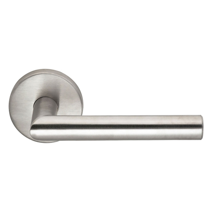 Omnia 12-PR Modern Collection Privacy Lever Latchset with Solid Stainless Steel Construction