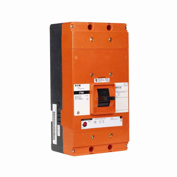 Eaton E2NM3800MW E2 mining complete molded case circuit breaker, N-frame, E2NM, Complete breaker, Interchangeable magnetic only trip type, 500-2500A trip rating, Three-pole, 800A, 1000Y/577 Vac, 250 Vdc, 25 kAIC at 1000 Vac, Without terminals, Mining