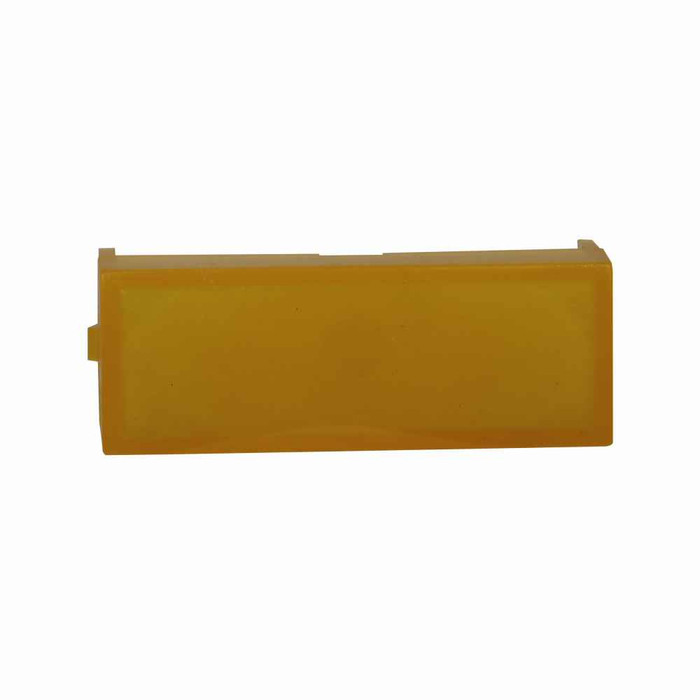 Eaton E30KJ60 E30 pushbutton operator lens, E30 series, Square Multifunction Pushbutton Operator Lens, Type J, White actuator, Legend: Blank legend, 1/8 In high