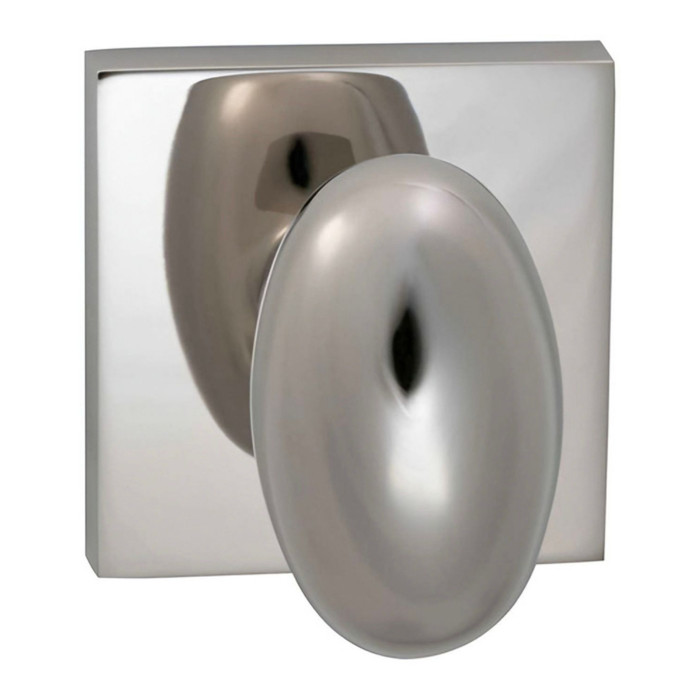 Omnia Omnia 434 Privacy Interior Traditional Egg-shaped Knob Latchsets, Solid Brass, 3" Projection, 2-1/2" Knob Height OMN-434/PR