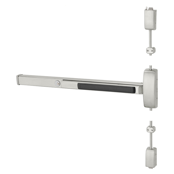 Sargent 8700 Series - (8746) Storeroom Function with Freewheeling Trim Wide Stile Design Surface Vertical Rod Exit Device