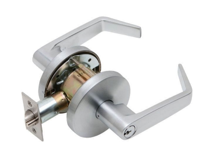 Falcon W501 - Entry Lock - Grade 2 Cylindrical Keyed Lever Lock