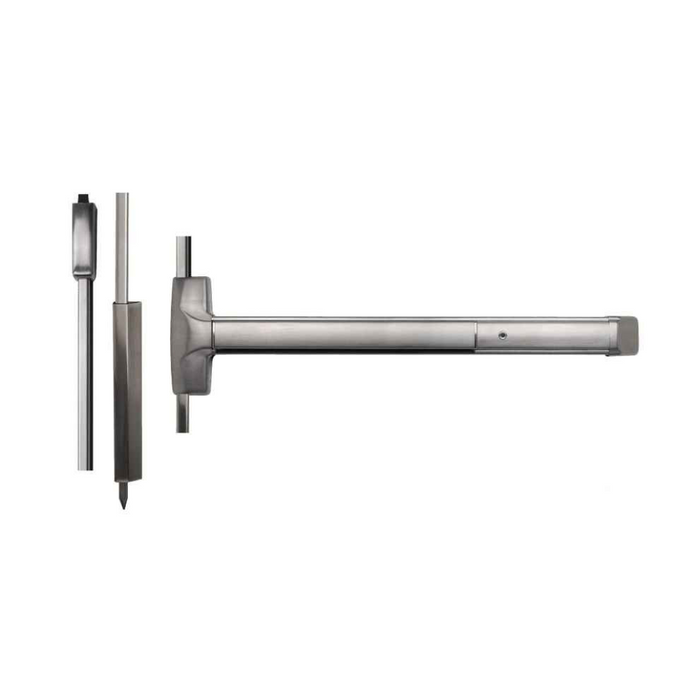 Detex 27 Series Advantex High Security Surface Vertical Rod Exit Device with Relatching Bolts
