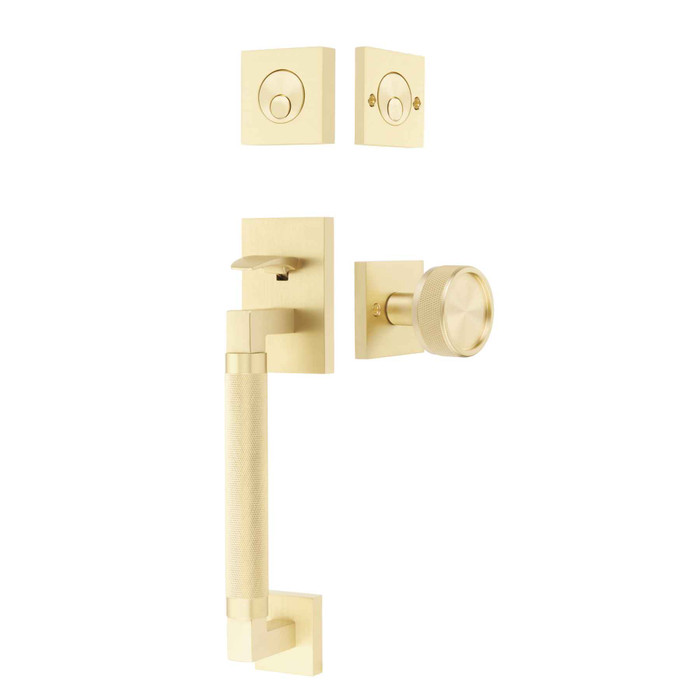 Emtek Emtek 4207 Hercules Smooth Sectional Dummy Set Handleset - Brass Tubular EMTEK-4207